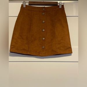 Old Navy Camel Mini Skirt Size 0